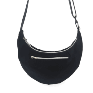 Lombi sac demi lune noir et vichy