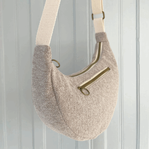 Lombi sac demi-lune beige