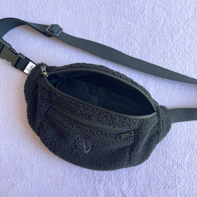 Lombi-banane polaire noire